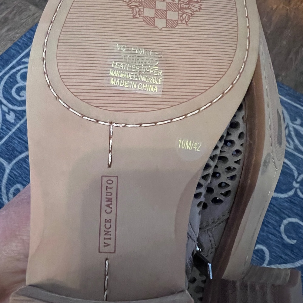Vince Camuto phandra pointed laser cut booties Y2K summer festival cottagecore - Picture 14 of 15